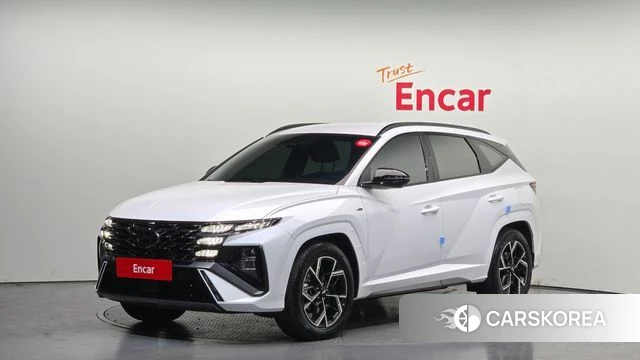 Hyundai The New Tucson Hybrid (NX4) 2024 Белый из Кореи