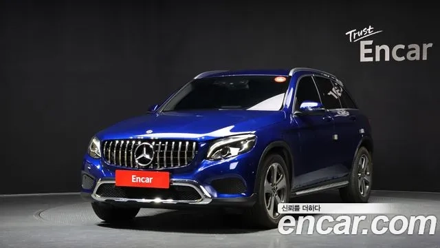 Mercedes-Benz GLC-Class X253 2019 Синий из Кореи