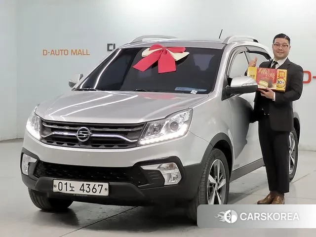 Ssangyong New Style Korando C 2018 Серебряный из Кореи