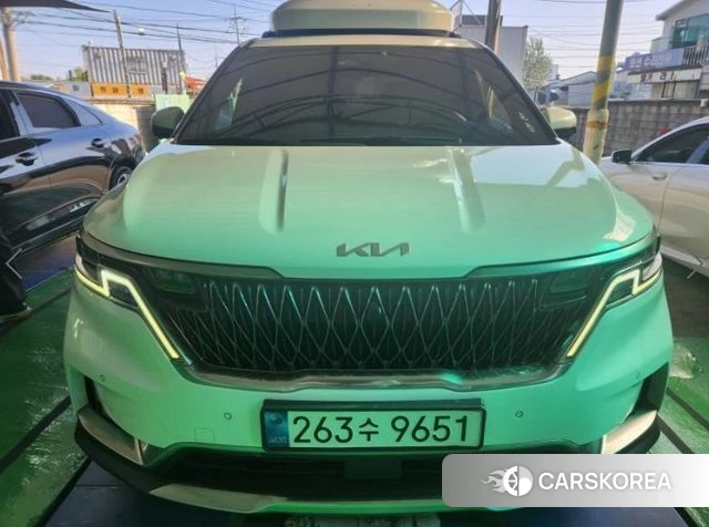 Kia Carnival 4th generation 2022 Белый из Кореи