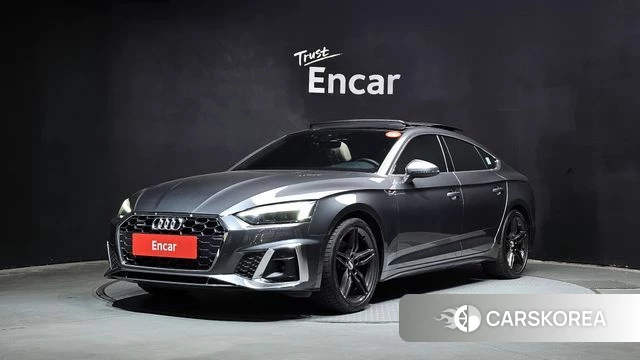 Audi A5 (F5) 2021 Серый из Кореи