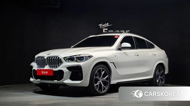 BMW X6 (G06) 2023 Белый из Кореи