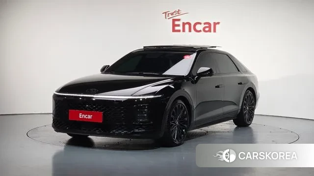 Hyundai Grandeur (GN7) 2023 Черный из Кореи