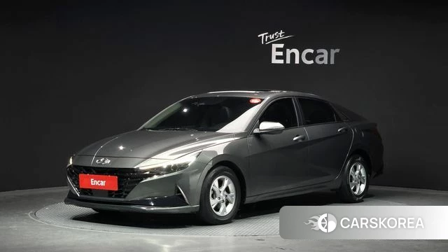 Hyundai Avante (CN7) 2021 Серый из Кореи