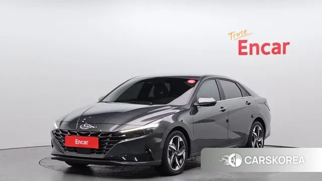 Hyundai Avante (CN7) 2022 Серый из Кореи