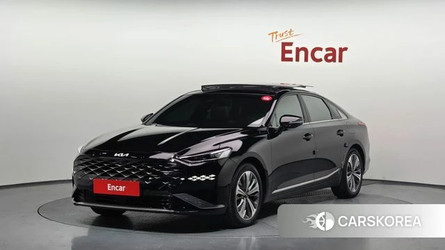 Kia K8 Hybrid 2023 Черный из Кореи