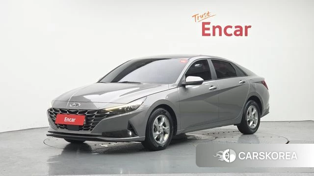 Hyundai Avante (CN7) 2020 Серебристо-серый из Кореи