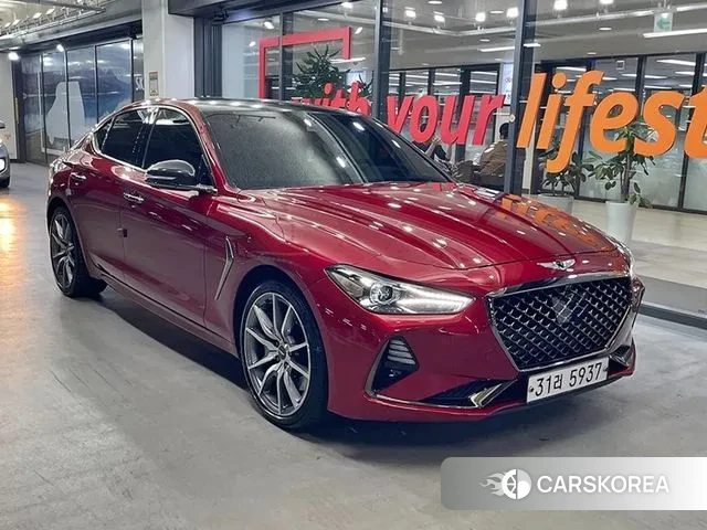 Genesis G70 2018 Красный из Кореи