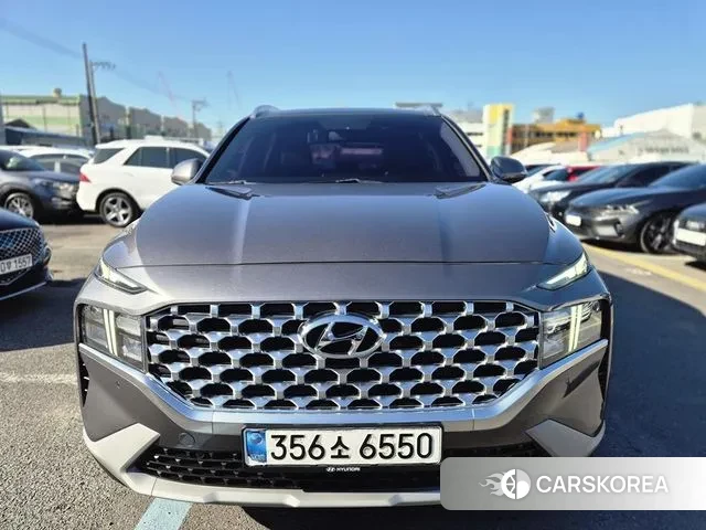 Hyundai The New Santa Fe 2020 Серый из Кореи