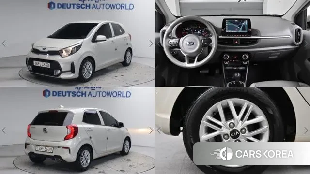 Kia Morning Urban (JA) 2021 Белый из Кореи