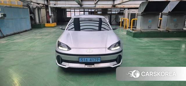 Hyundai Ionic 6 2023 Серебряный из Кореи