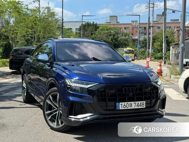 Audi SQ8 (4M) 2021 Синий из Кореи