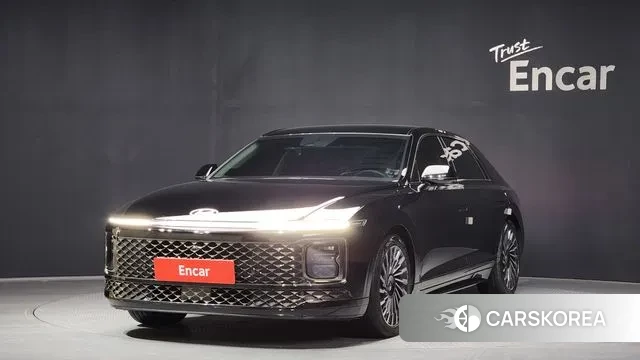 Hyundai Grandeur (GN7) 2022 Черный из Кореи