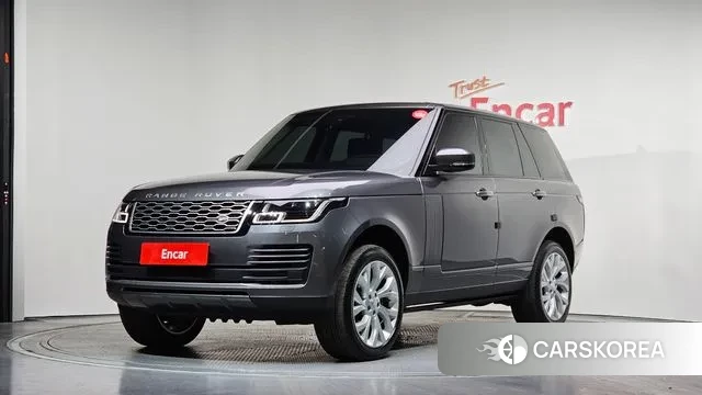 Land Rover Range Rover 4th Generation 2018 Серый из Кореи