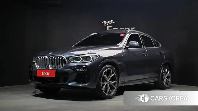 BMW X6 (G06) 2020 Серый из Кореи