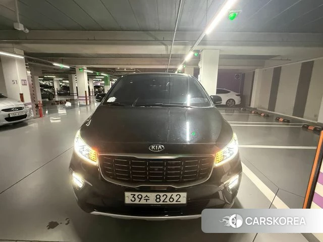Kia The New Carnival 2018 Черный из Кореи