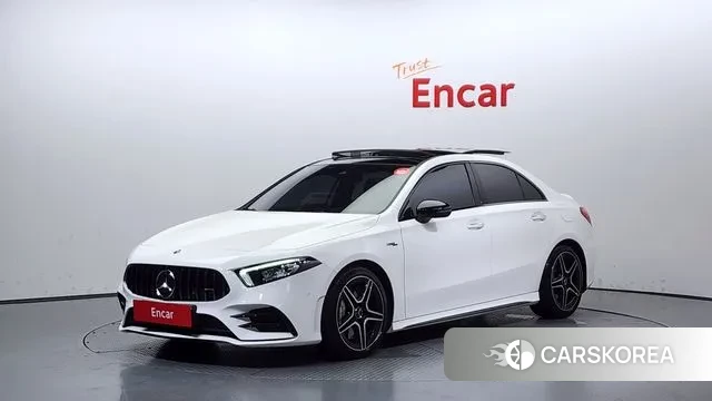 Mercedes-Benz A-Class W177 2022 Белый из Кореи