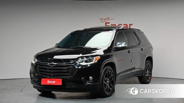 Chevrolet (GM Daewoo) Traverse 2021 Черный из Кореи