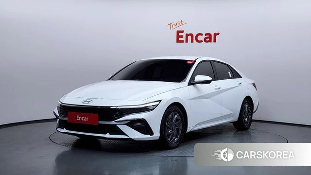 Hyundai The New Avante Hybrid (CN7) 2025 Белый из Кореи