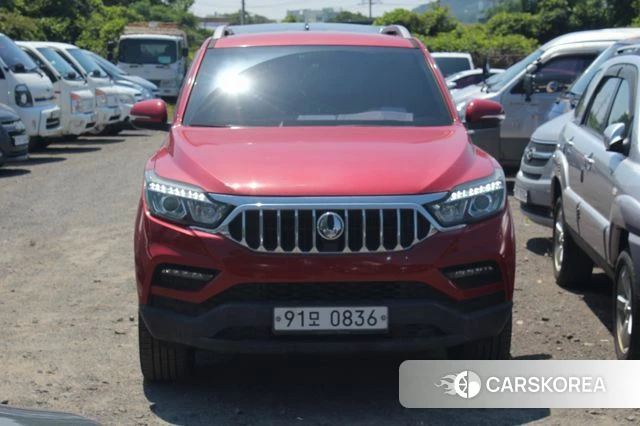Ssangyong Rexton Sports Cannes 2020 Красный из Кореи