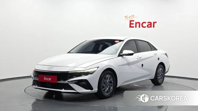 Hyundai The New Avante (CN7) 2024 Белый из Кореи