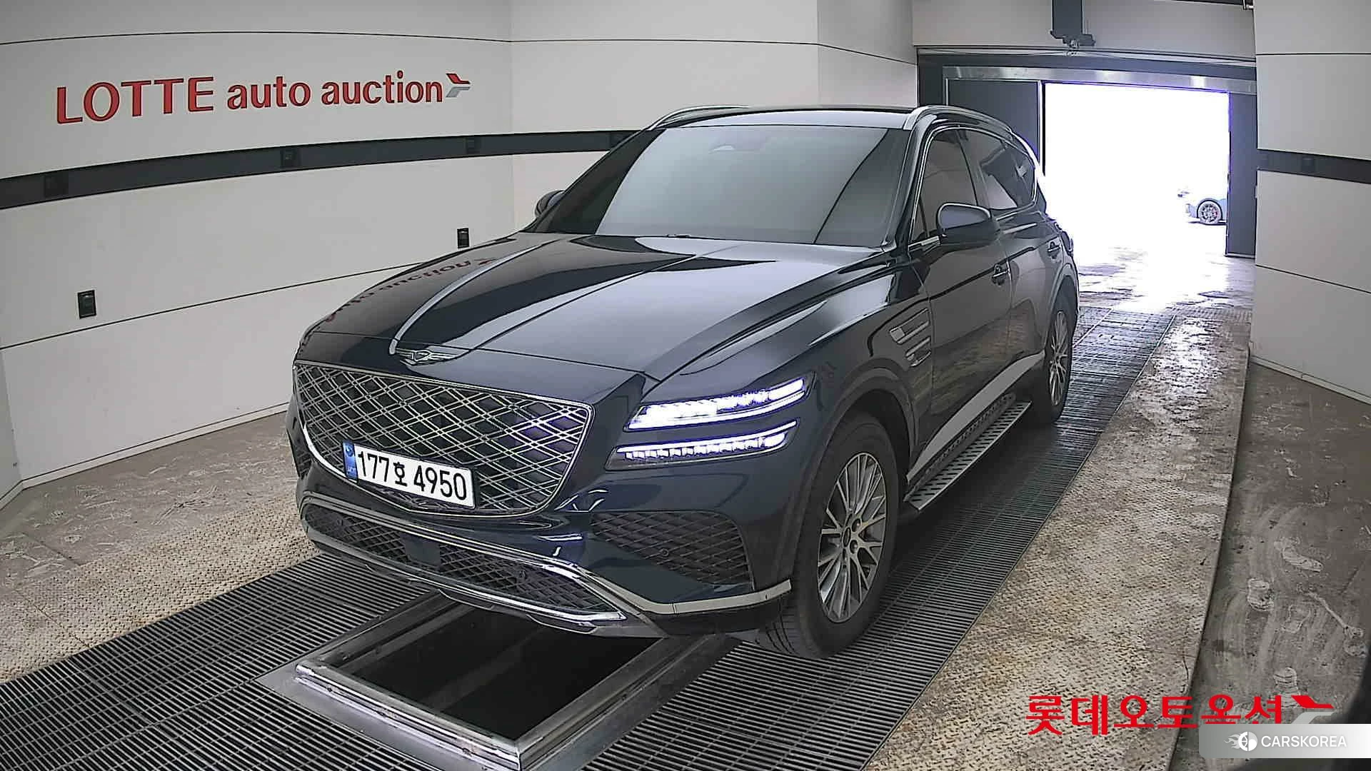 Hyundai GV80 2024 Capri Blue из Кореи