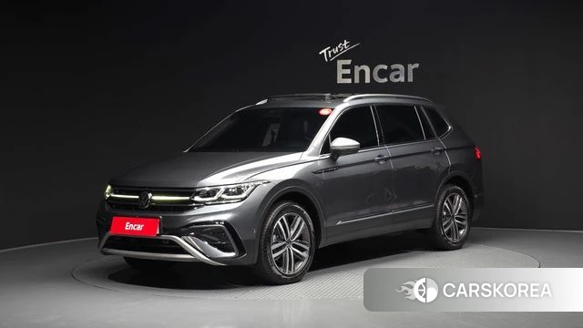Volkswagen Tiguan Allspace 2023 Серый из Кореи