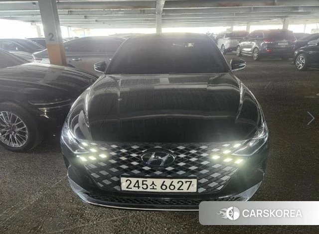 Hyundai The New Grandeur IG Hybrid 2021 Черный из Кореи