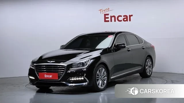 Genesis G80 2018 Черный из Кореи