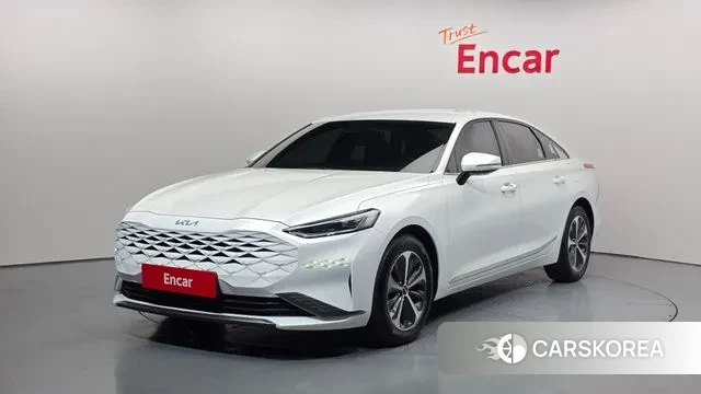 Kia K8 Hybrid 2021 Белый из Кореи