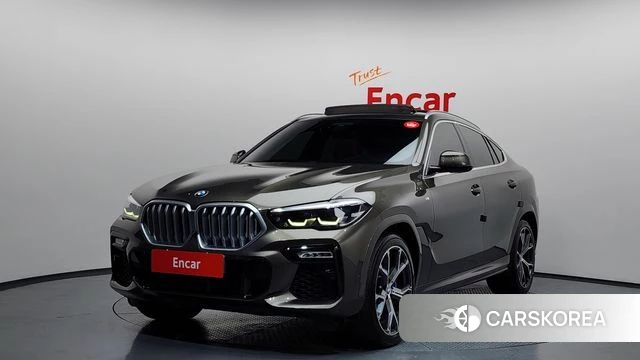 BMW X6 (G06) 2021 Песочный из Кореи