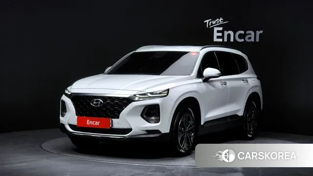 Hyundai Santa Fe TM 2018 Белый из Кореи