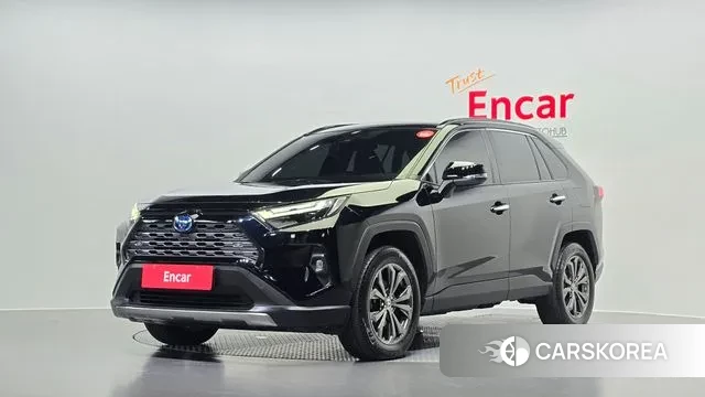 Toyota RAV4 5th Generation 2022 Черный из Кореи