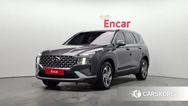 Hyundai The New Santa Fe 2021 Серый из Кореи