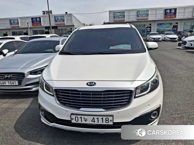 Kia The New Carnival 2018 Жемчужный цвет из Кореи