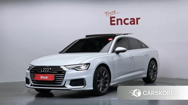Audi A6 (C8) 2019 Белый из Кореи