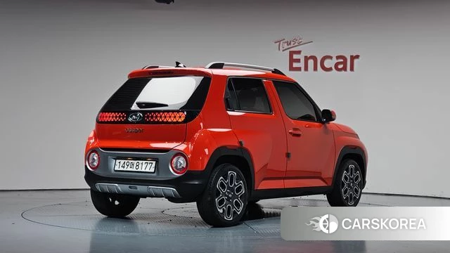 Hyundai Casper 2022 Оранжевый из Кореи