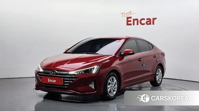 Hyundai The New Avante AD 2019 Красный из Кореи