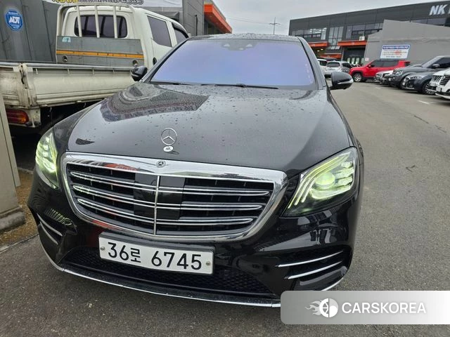 Mercedes-Benz S-Class W222 2018 Черный из Кореи