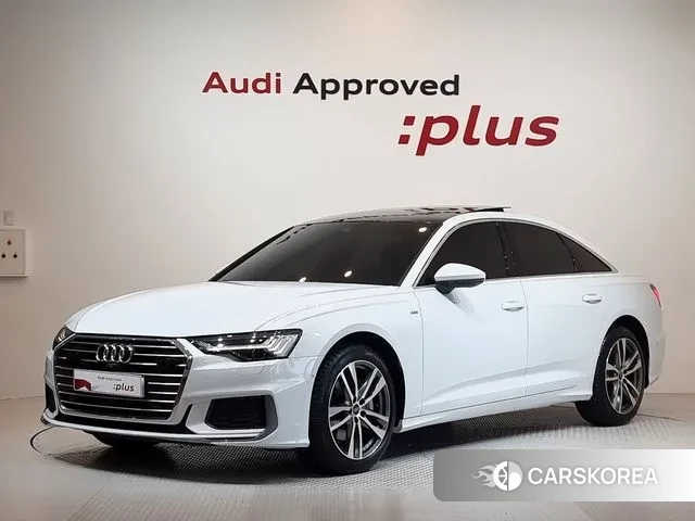 Audi A6 (C8) 2023 Белый из Кореи