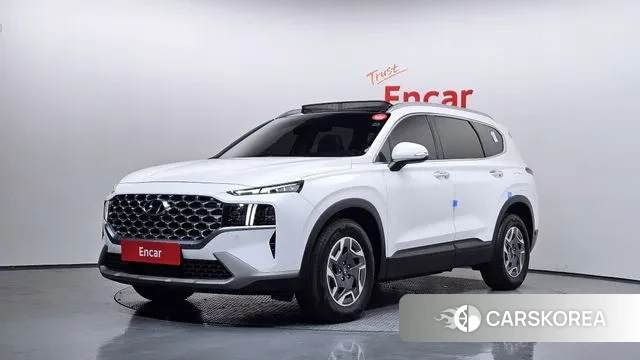Hyundai The New Santa Fe 2021 Белый из Кореи