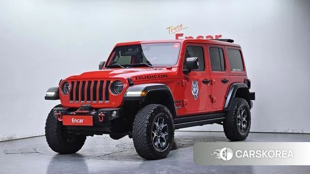 Jeep Wrangler (JL) 2019 Красный из Кореи