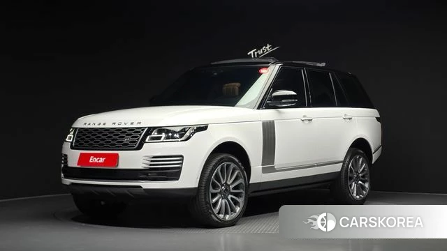 Land Rover Range Rover 4th Generation 2021 Белый из Кореи
