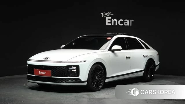 Hyundai Grandeur (GN7) 2023 Белый из Кореи