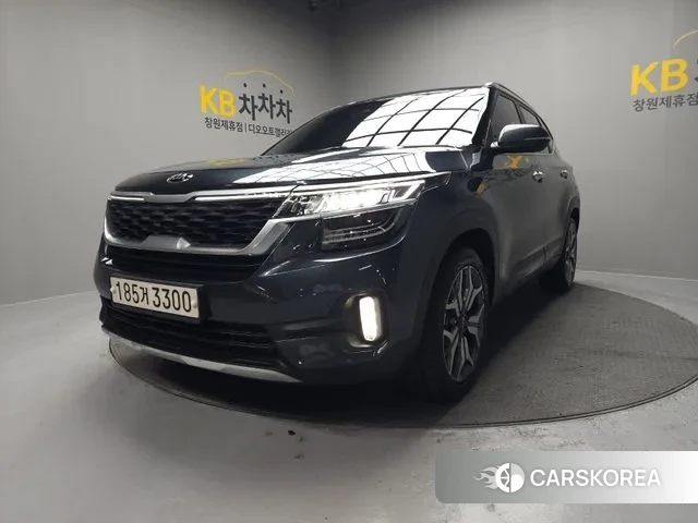 Kia Seltos 2020 Серый из Кореи