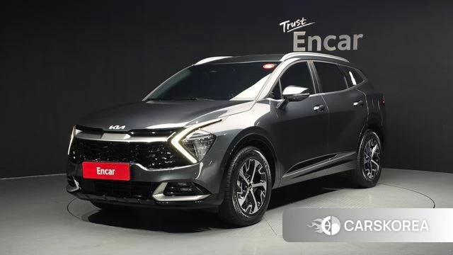 Kia Sportage 5th Generation Hybrid 2024 Серый из Кореи