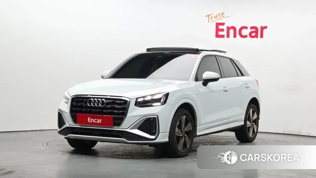 Audi Q2 2023 Белый из Кореи
