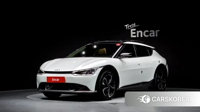 Kia EV6 2022 Белый из Кореи