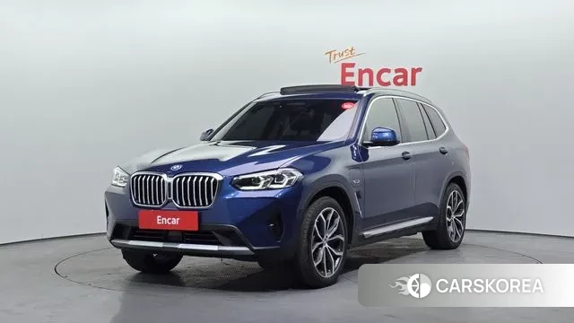 BMW X3 (G01) 2022 Синий из Кореи