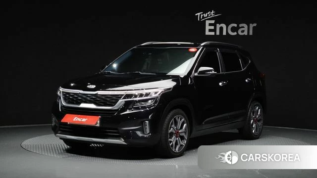 Kia Seltos 2020 Черный из Кореи